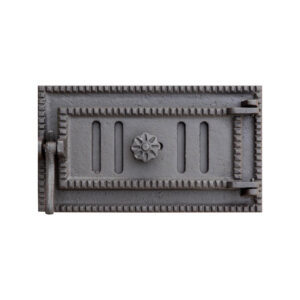 Cenușar din fontă STIL punctat cu sistem de tiraj aer 320x180 mm