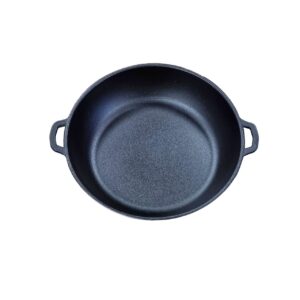 Tigaie din fontă cu două mânere 32*6cm | cod produs: 320-60