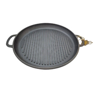 Tigaie Grill din fontă cu două mînere 40cm cod produs 400-40GR