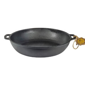 Tigaie din fontă cu două mânere 20*4 cm cod produs T1011