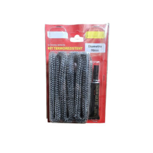 Kit termorezistent – șnur rotund + tub adeziv  Ø 10mm