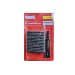 Kit termorezistent – șnur rotund + tub adeziv  Ø 6mm