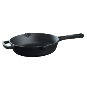 Tigaie fontă MONOLITH cu mânere metalice adâncă 26x6cm cod produs M2660P