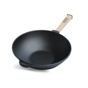 Tigaie fontă WOK 24x7cm 2.2l cod produs W24H