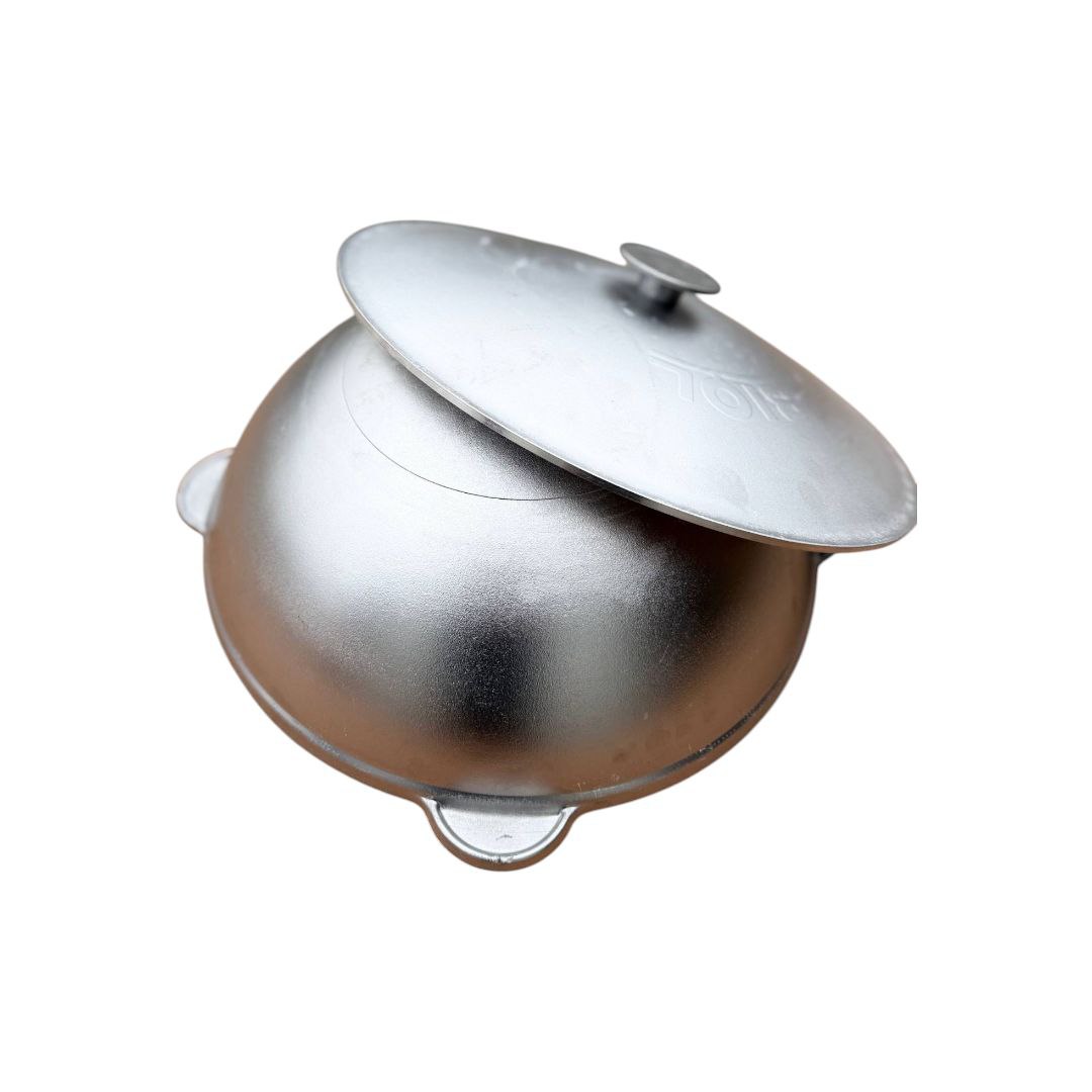 Ceaun din aluminiu WOK 12 litri, 41 cm - imagine 2