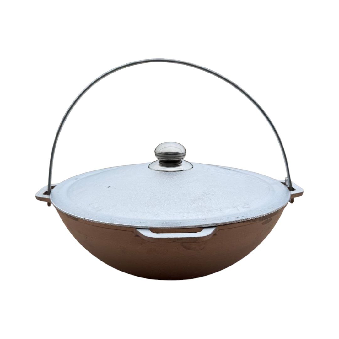 Ceaun din aluminiu WOK 4 litri