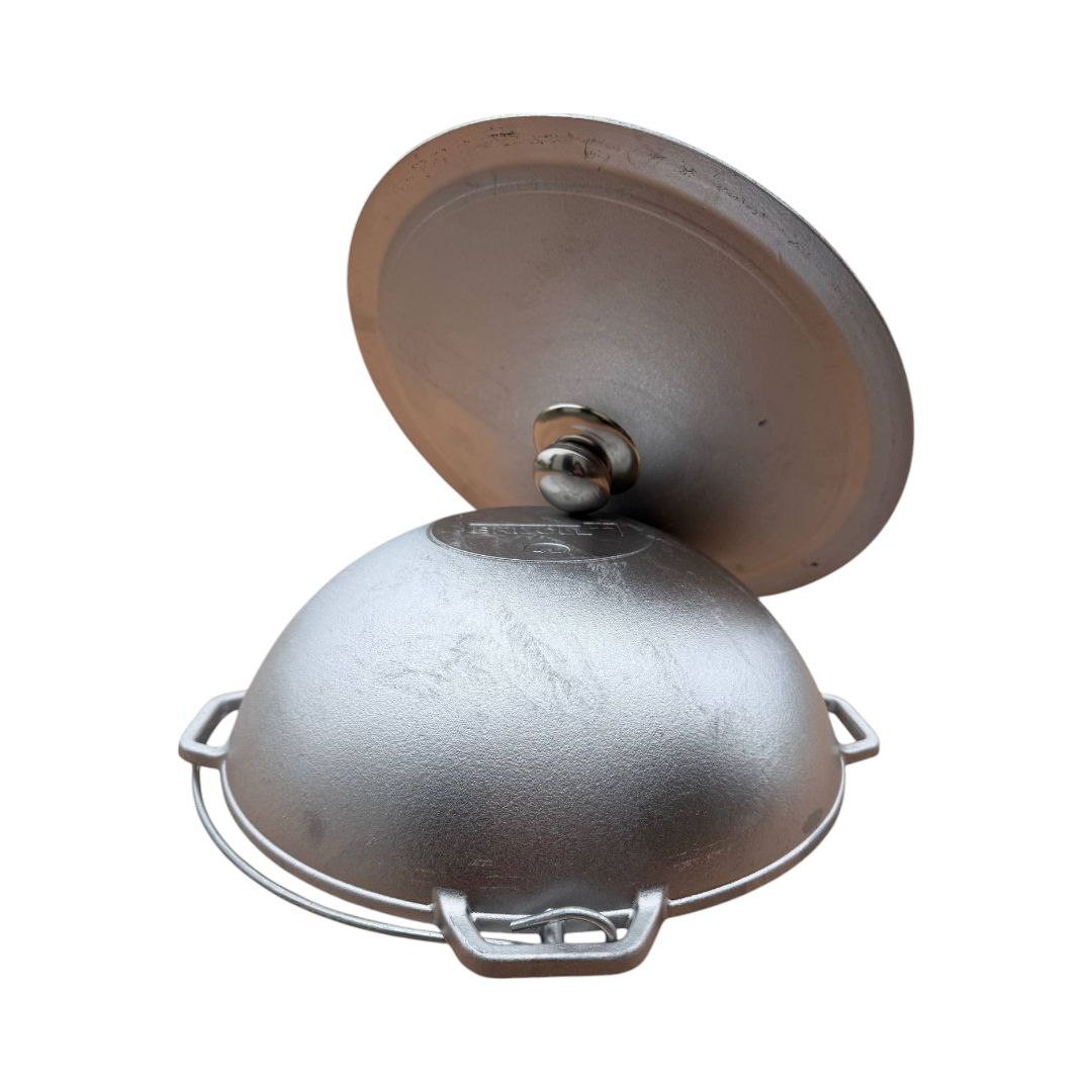 Ceaun din aluminiu WOK 4 litri - imagine 4