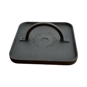 Pres din fontă 21x21 cm, 3,65 kg