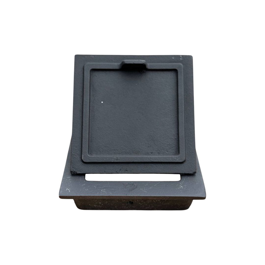 Ușă de vizitare din fontă 17x17cm - imagine 2