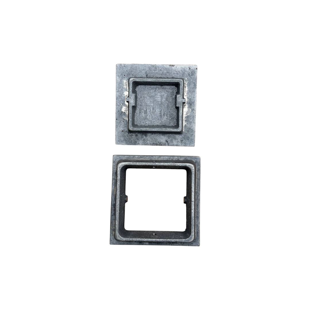 Ușă de vizitare din fontă 17x17cm - imagine 4