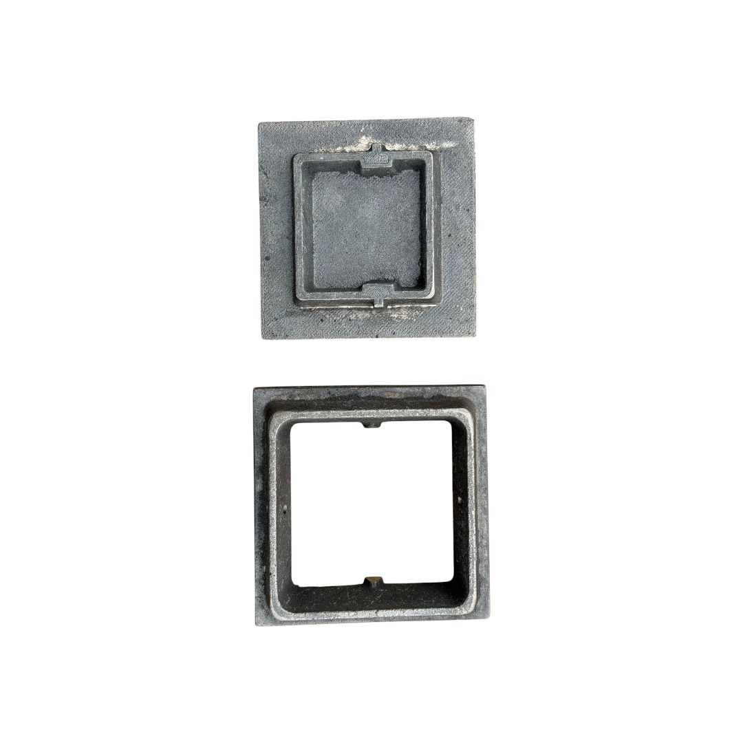 Ușă de vizitare din fontă 17x17cm - imagine 4