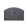 usa cuptor pizza din fonta model grecesc 358x536 mm pentru cuptor pe lemne