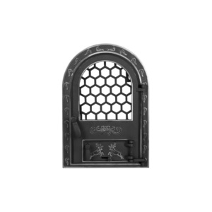 usa semineu fonta cu geam model cerbi 610x425 mm